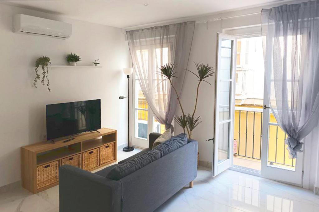 Apartamento Cádiz gran teatro falla deluxe. Salon Comedor