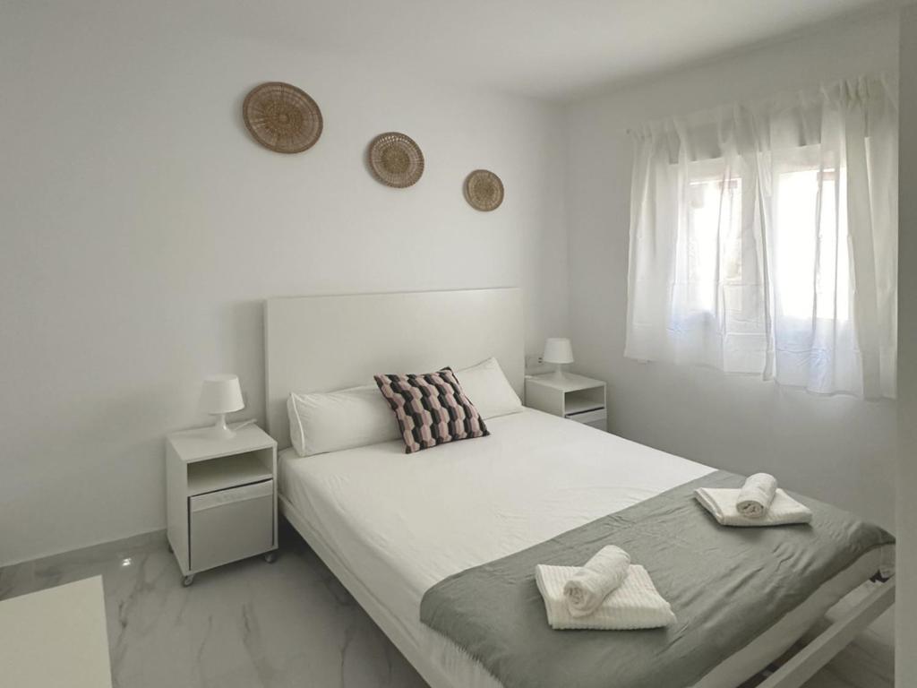 Apartamento Cadiz gran teatro falla. Deluxe. Dormitorio